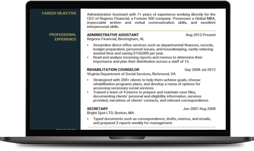 resume template cv