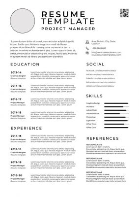 resume template cv