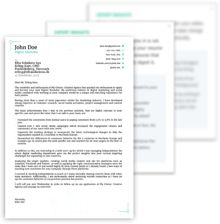 resume template cv
