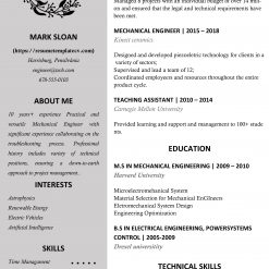 IDAA000100-resume-template8-white-1page-Mechanical_Engineer-0to10y
