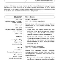 IDBB000009-resume-template-white-1-page-Account-Coordinator-no_pic