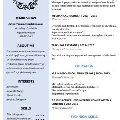 IDBB000078-resume-template-color-1-page-Mechanical_Engineer-no_pic