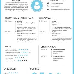 IDBB000100-resume-template-color-1-page-Teacher-with_pic